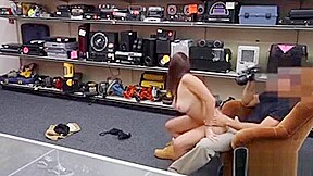 Bubble Butt Chick Banged In The Pawnshop After Strip Dancing