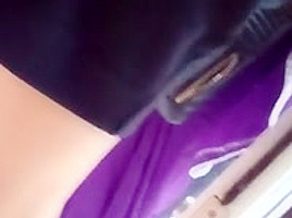 Business milf sexy legs white wife of Indian