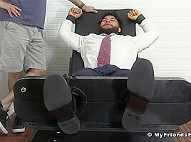 Businessman Pablo Tickled - Pablo