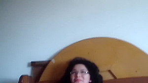 Busty Nerd gets lover's touch