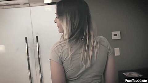 Busty Stepsister teen 18+ Hard Banged By A Weird Stepbrothe