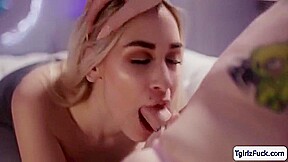 Busty Ts Gracie Pussy Licking And Fucking Small Tits Babe - Gracie Jane