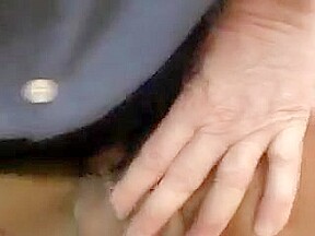 Busty ebony devours old man s cock