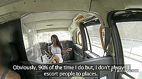 Busty ebony ### interracial fucks in fake taxi