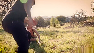 Busty latina babe hard smashed by a married border officer