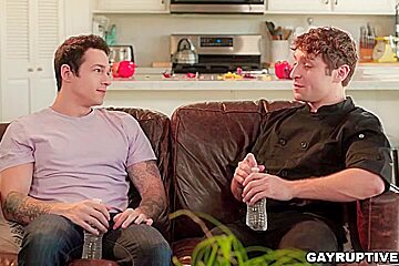 Calvin Banks And Jayden Marcos - Handsome Teacher Bareback