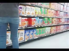 Candid Public Women in Tight Jeans - 2