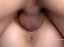 Caught Step Sister Masturbating During Quarantine, I Came Inside Her Pussy