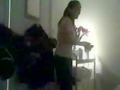 Caught jacking hotel massage