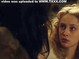 Celeb Actress Sarah Gadon & Malin Buska Naked Romantic Movie