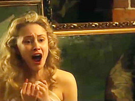 Celeb Actress Sarah Gadon & Malin Buska Naked Romantic Movie