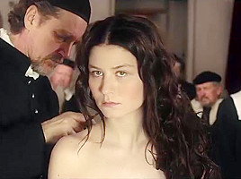 Celeb Actress Sarah Gadon & Malin Buska Naked Romantic Movie