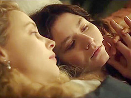 Celeb Actress Sarah Gadon & Malin Buska Naked Romantic Movie
