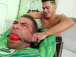 Cesar Xes Fucked Draven Navarro After Riding Dildo Machine