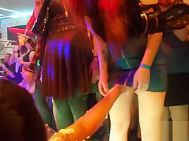 Cfnm teens 18+ tug and suck