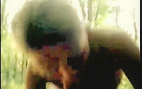 Cheating wife sucks his big dick and deep throats it swallows his cum