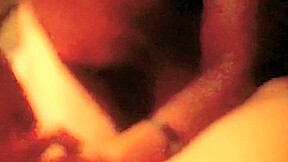 Cheating wife sucks his big dick and deep throats it swallows his cum