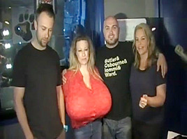 Chelsea Charms radio show bra opening