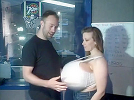Chelsea Charms radio show bra opening