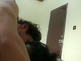 Chocolate beauty Stephanie gets banged by her white boyfriend Antonio