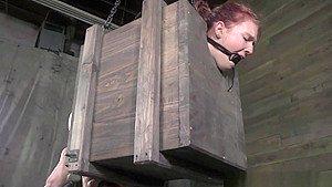 Clit Pierced Redhead Sub Flogged And Toyed