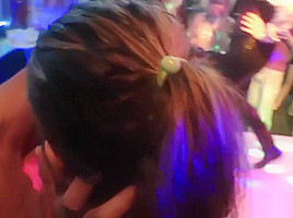 Clothed teens 18+ give head