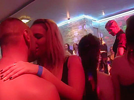Clothed teens 18+ give head