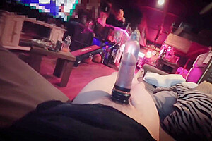 Cock Pumping Tiffany Ciskiss Using Bathmate Hercules To Pump Fat White Cock