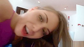 Cock riding Step mom and Step daughter