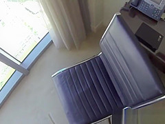 Cocksucking babe pov fucked on webcam