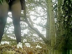 Compilation of chicks secretly filmed pissing outdoors