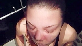 Compilation of cumshots on Dasha's face