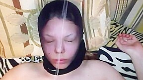 Compilation of cumshots on Dasha's face