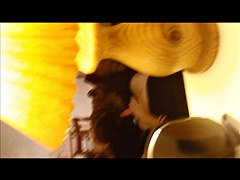 Couple having fun