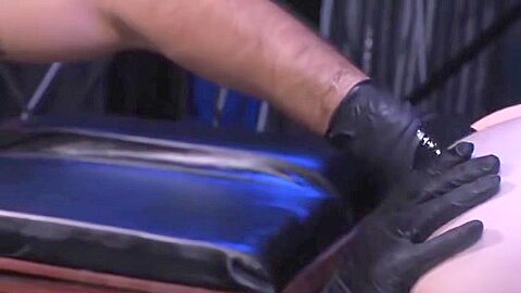Crazy Hard Anal Fisting With A Huge Black Dildo And Arm