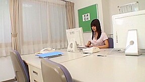 Crazy Japanese girl Azumi Harusaki in Best Secretary, Cunnilingus JAV video