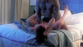 Crazy homemade MILFs, Interracial porn scene