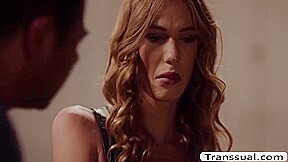 Crystal Thayer - Skinny Trans Woman Gets Her Ass Banged By Her Fat Stepfather