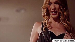 Crystal Thayer - Skinny Trans Woman Gets Her Ass Banged By Her Fat Stepfather