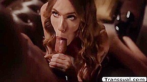 Crystal Thayer - Skinny Trans Woman Gets Her Ass Banged By Her Fat Stepfather
