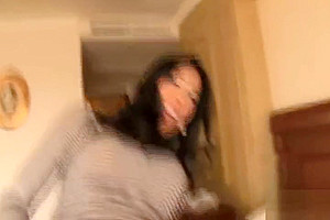 Curvy ladyboy takes turns giving and receiving anal sex