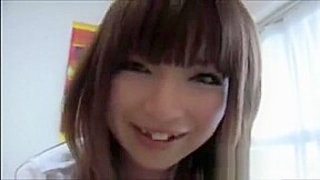 Cute Girl Blowjob And Foot Job