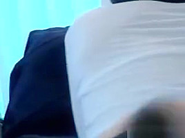 Cute Girlfriend Blows Her Well Hung Boyfriend
