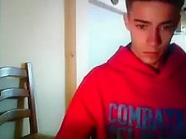 Cute Spanish Land Wank & Cum On Cam