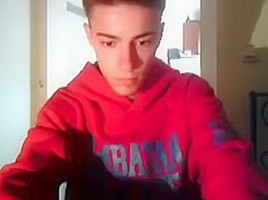 Cute Spanish Land Wank & Cum On Cam