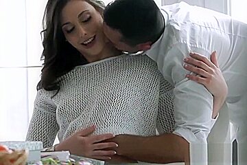 Cute babe assfucked after foreplay