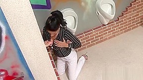 Cuties face and tits slimed