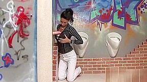 Cuties face and tits slimed