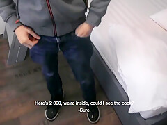 Czech Dude Bareback Face Fucking In The Bed With Czech Hunter