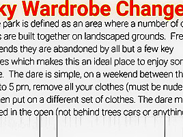 Dare - Office Park Change - Exhibitionist - 16 points